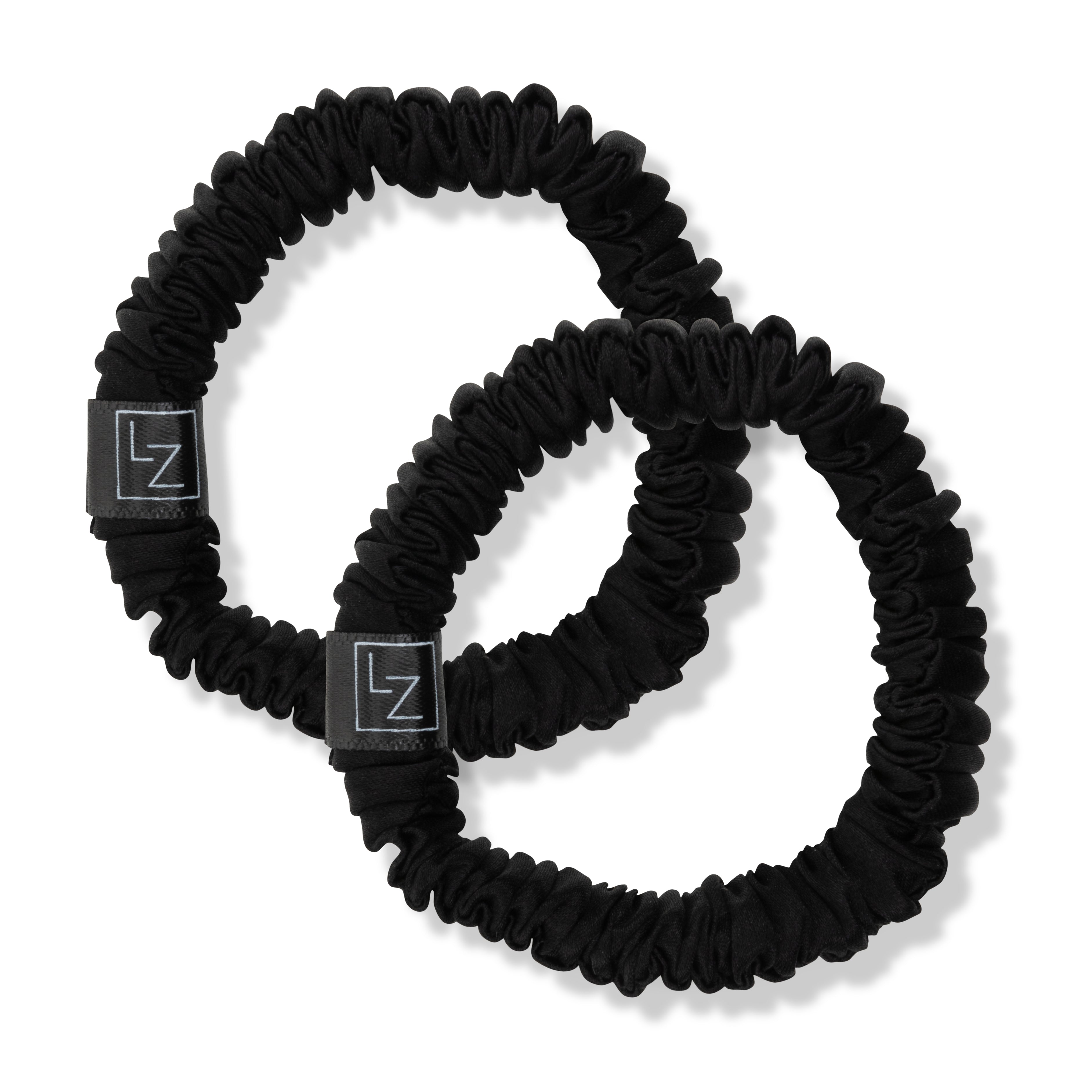 Small Silk Scrunchies Duo