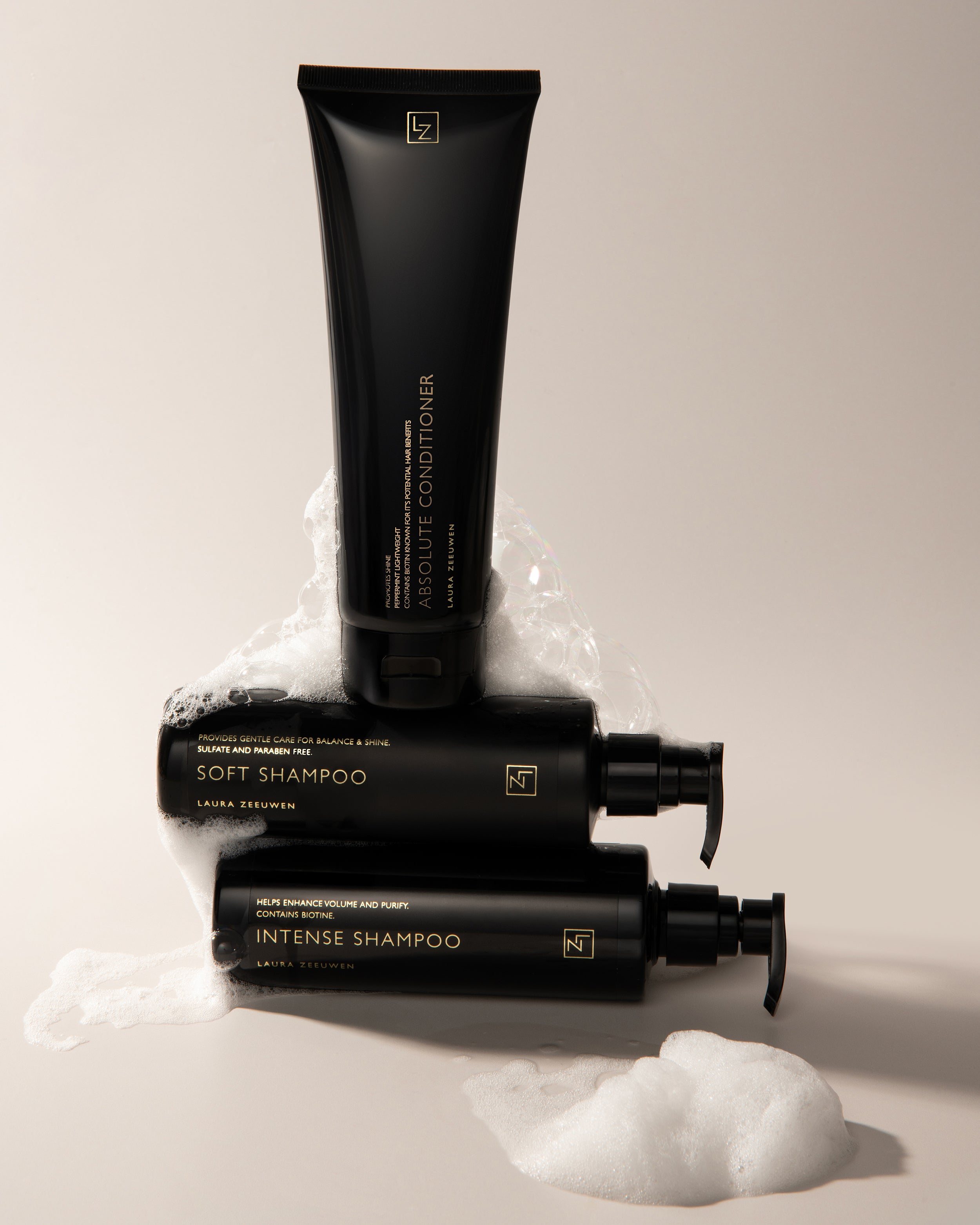 Soft & Intense Shampoo + Absolute Conditioner | Nourish & Protect