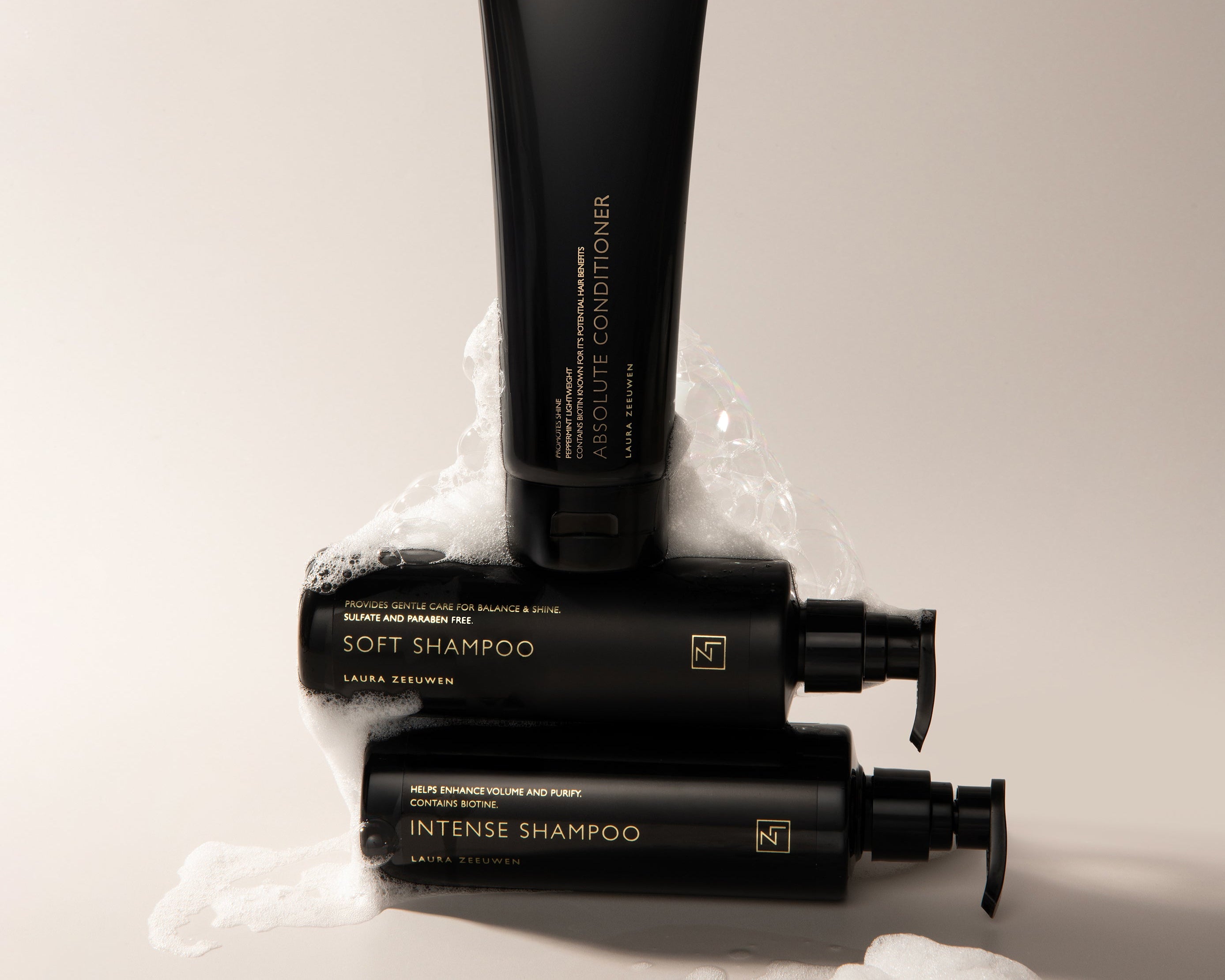 Soft & Intense Shampoo + Absolute Conditioner | Nourish & Protect Hair