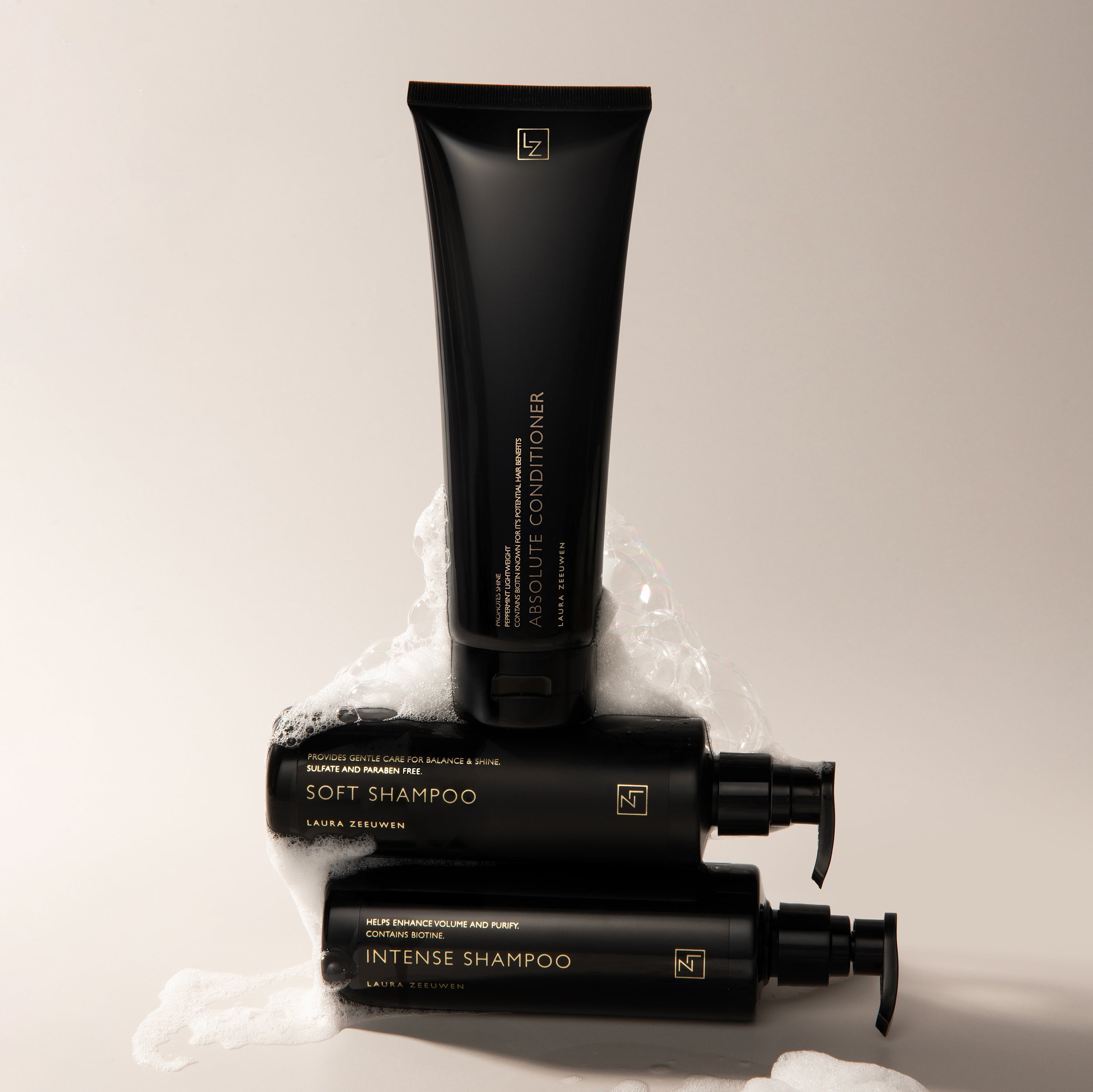 Soft & Intense Shampoo + Absolute Hair Conditioner