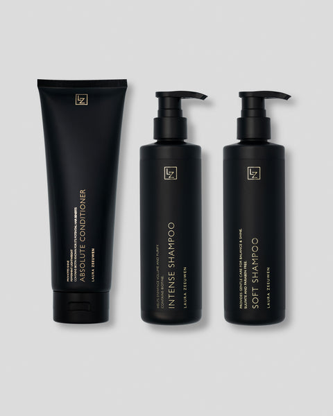Soft & Intense Shampoo + Absolute Conditioner | Nourish & Protect