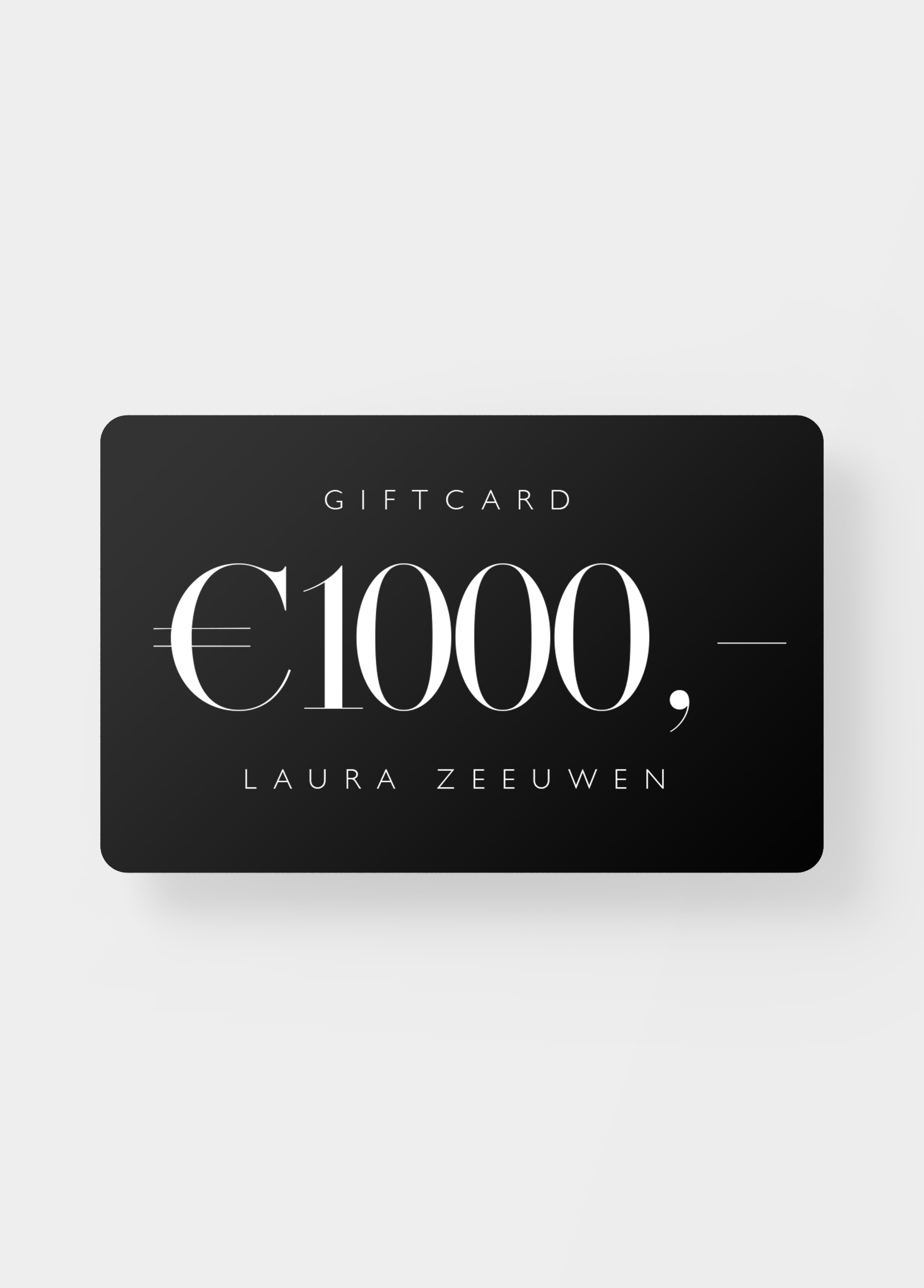 Giftcard €1000,-