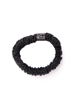 Silk Scrunchie Small - Black